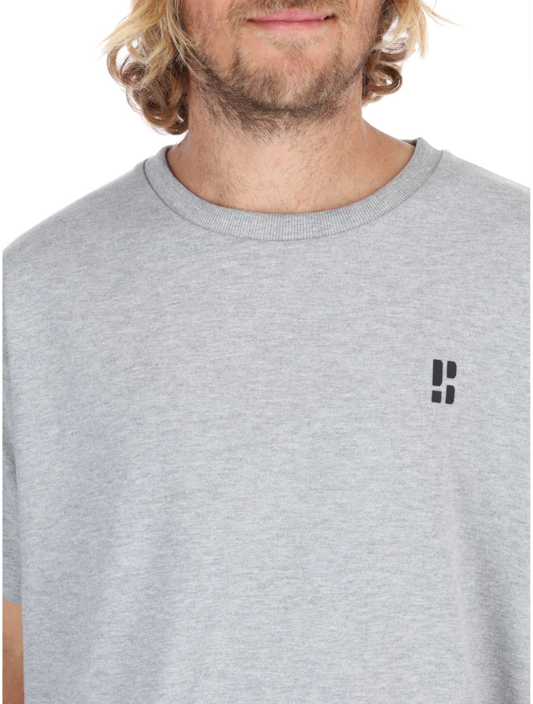 Poederbaas, Arty T-shirt camiseta hombres Grey gris 