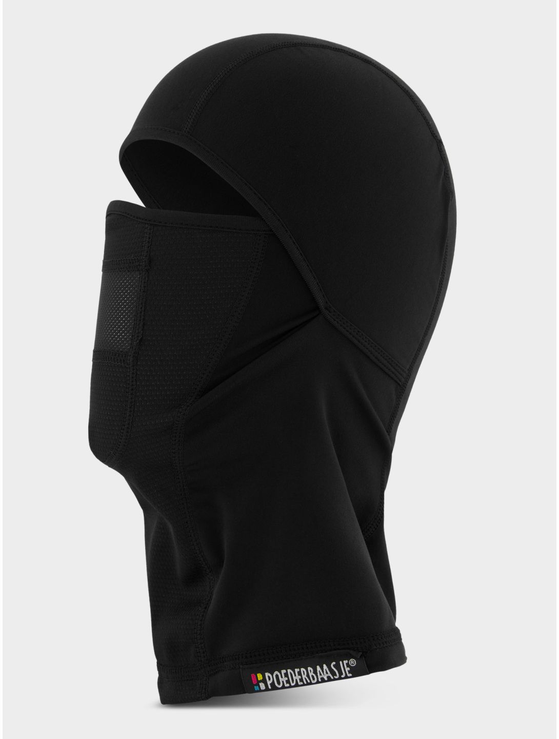 Poederbaas, Balaclava Kids mascara de esqui niños Black negro 