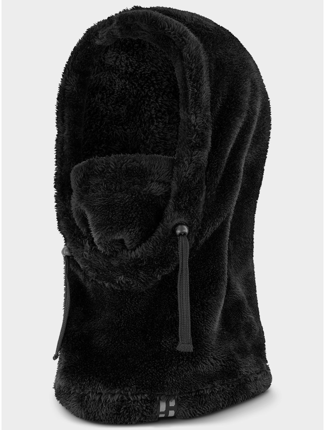 Poederbaas, Fluffy Balaclava mascara de esqui unisex Black negro 