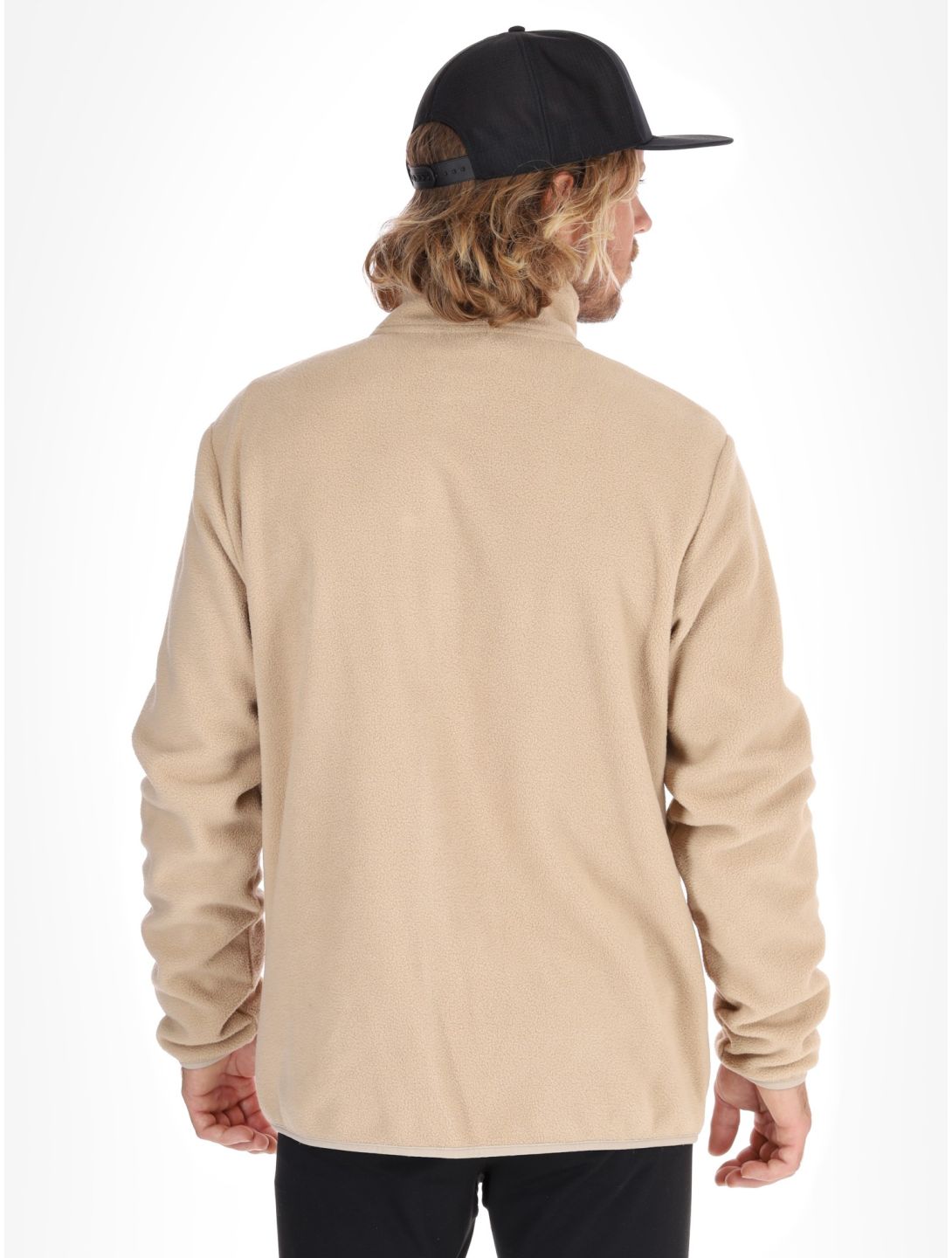 Poederbaas, Four Seasons Fleece chaleco hombres Sand beige 