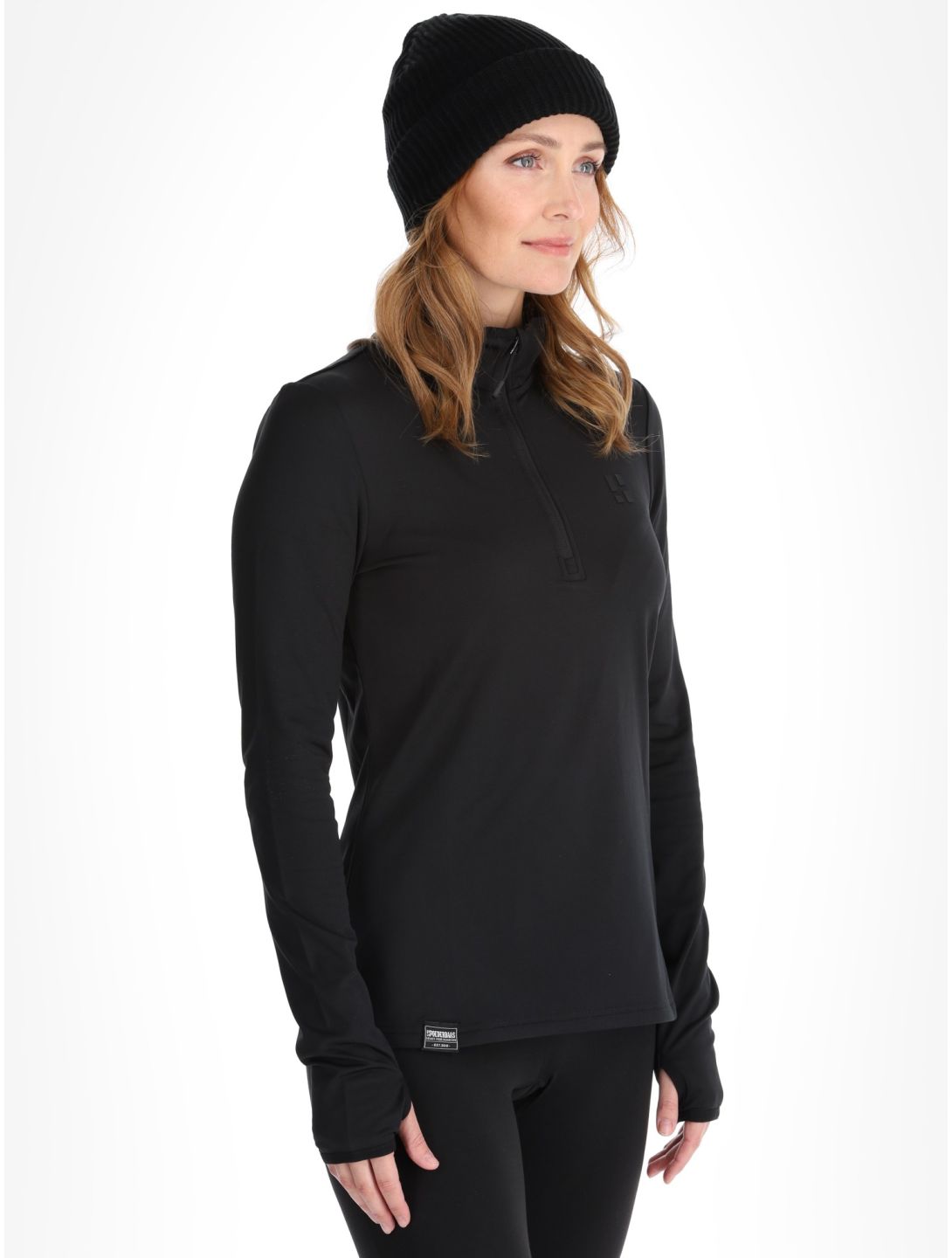 Poederbaas, Four Seasons Lightweight jersey mujeres Black negro 