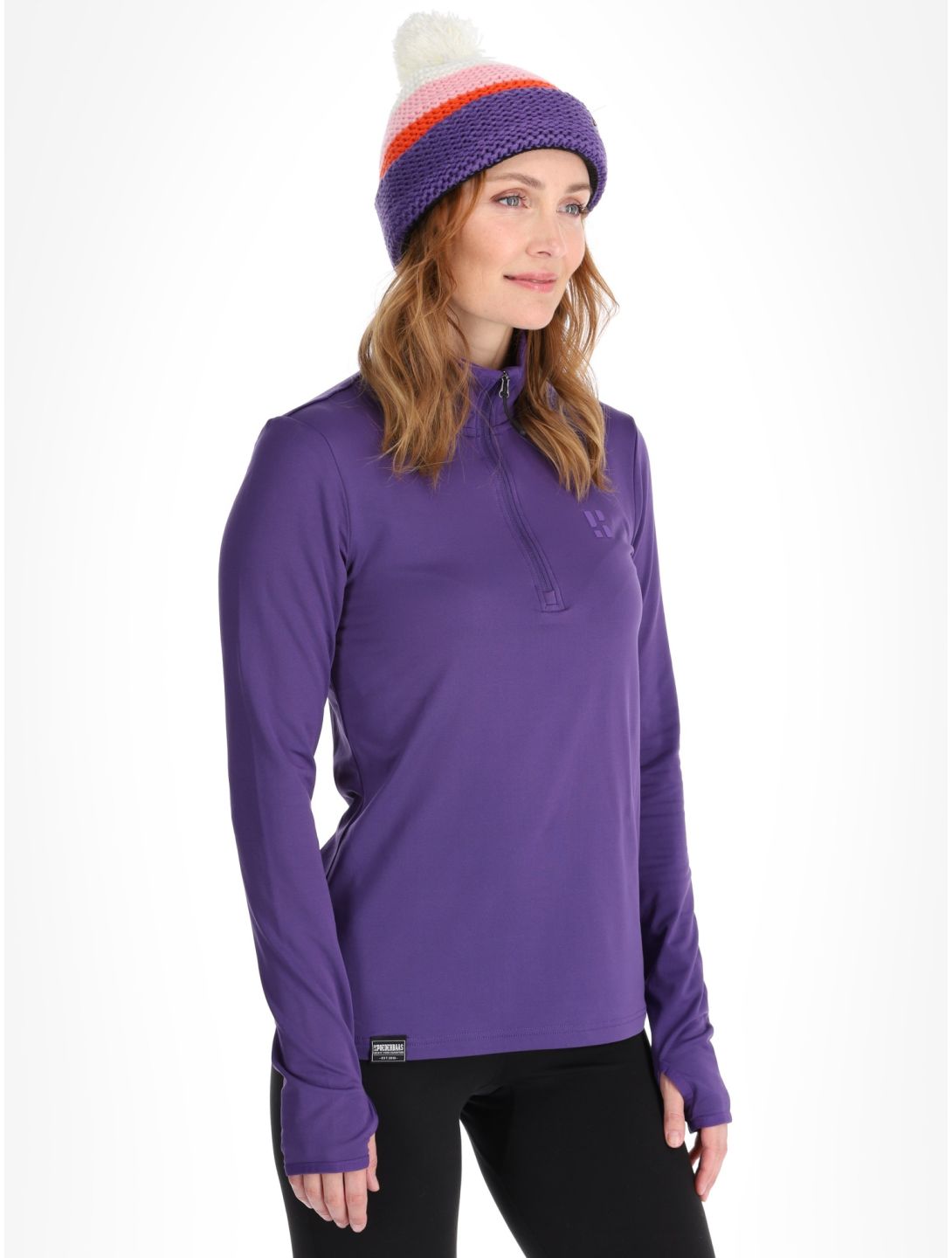 Poederbaas, Four Seasons Lightweight jersey mujeres Purple púrpura 