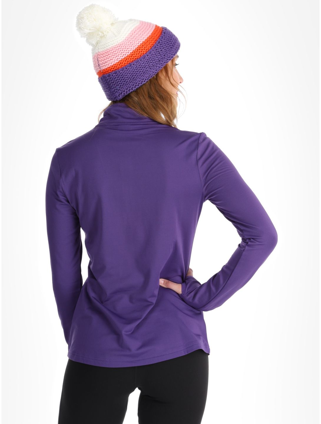 Poederbaas, Four Seasons Lightweight jersey mujeres Purple púrpura 