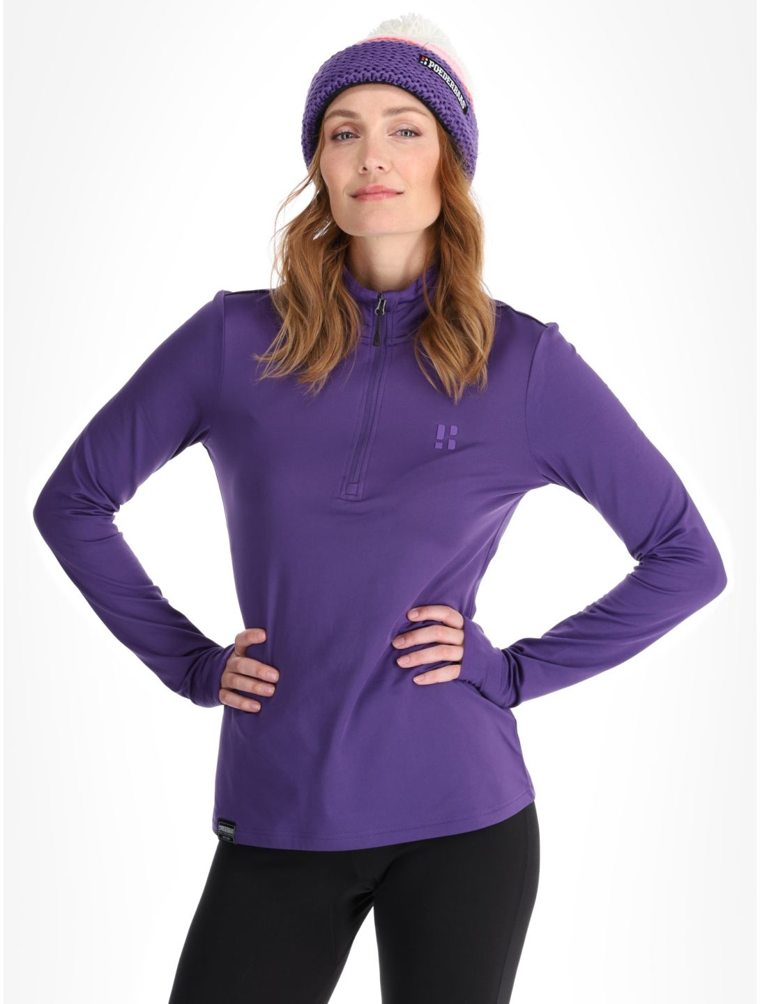 Poederbaas, Four Seasons Lightweight jersey mujeres Purple púrpura 