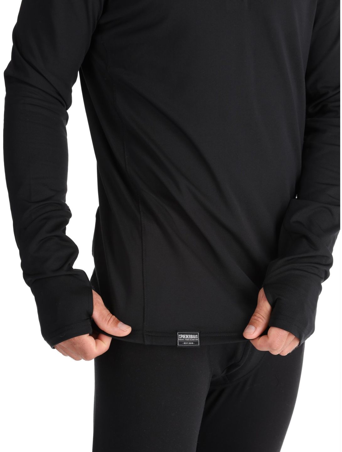 Poederbaas, Four Seasons Lightweight jersey hombres Black negro 