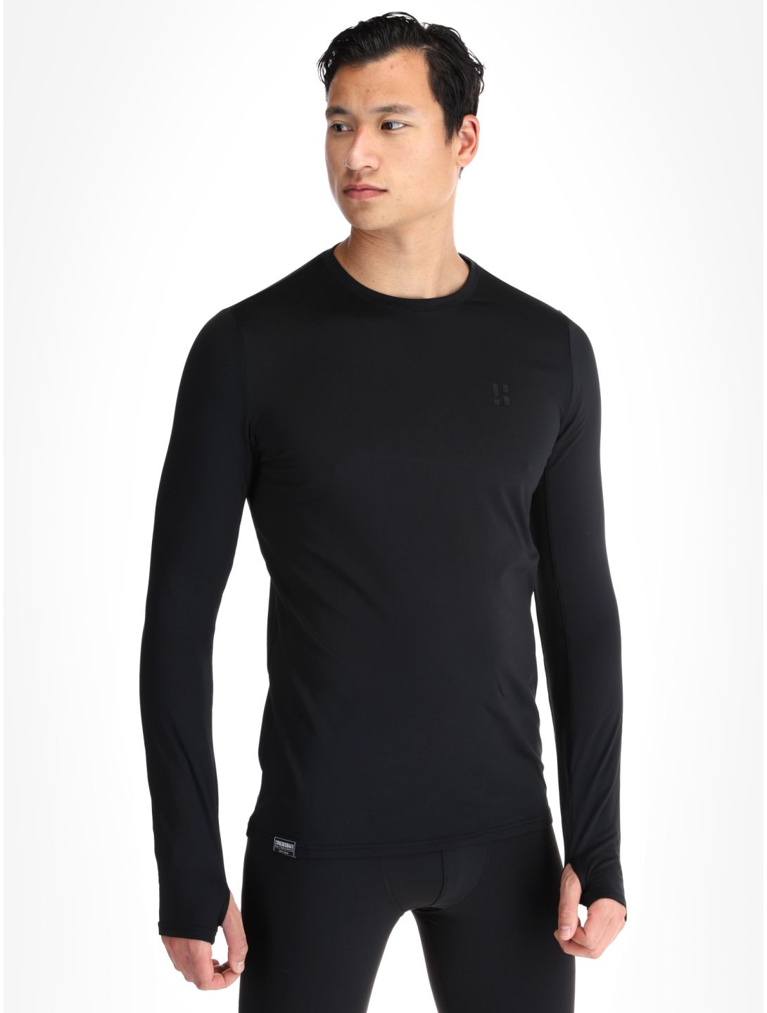 Poederbaas, Four Seasons Lightweight Longsleeve chaleco hombres Black negro 