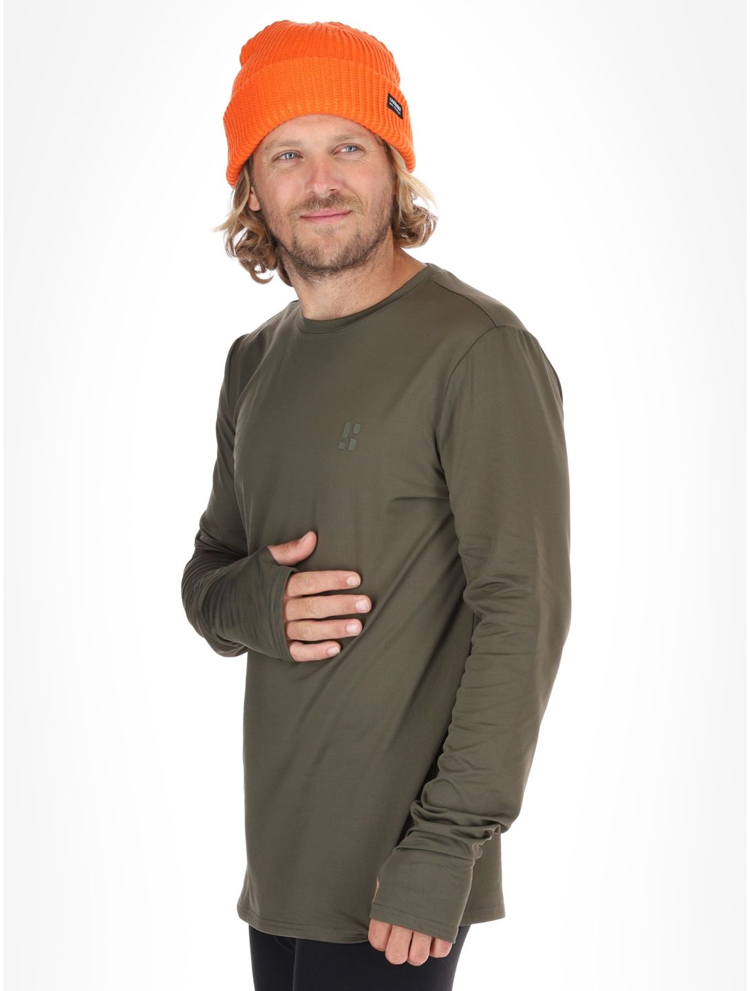 Poederbaas, Four Seasons Lightweight Longsleeve chaleco hombres Green verde 