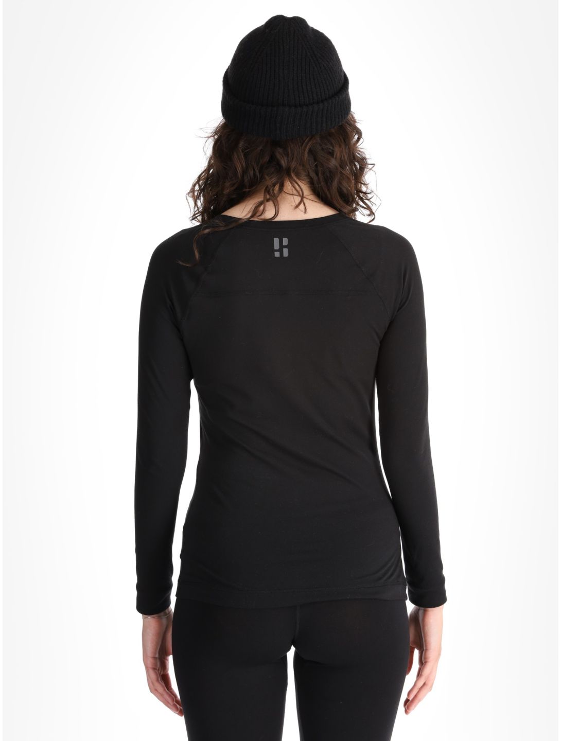 Poederbaas, Lightweight Baselayer camisa termoactiva mujeres Black negro 