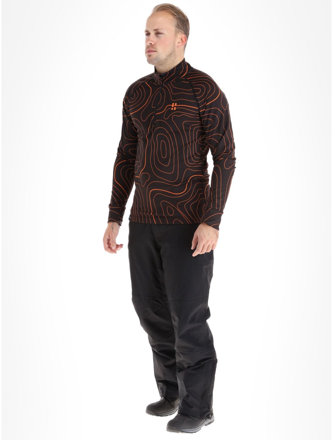 Poederbaas, Maps jersey hombres Black Orange naranja, negro 