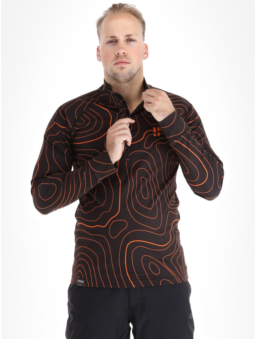 Poederbaas, Maps jersey hombres Black Orange naranja, negro 