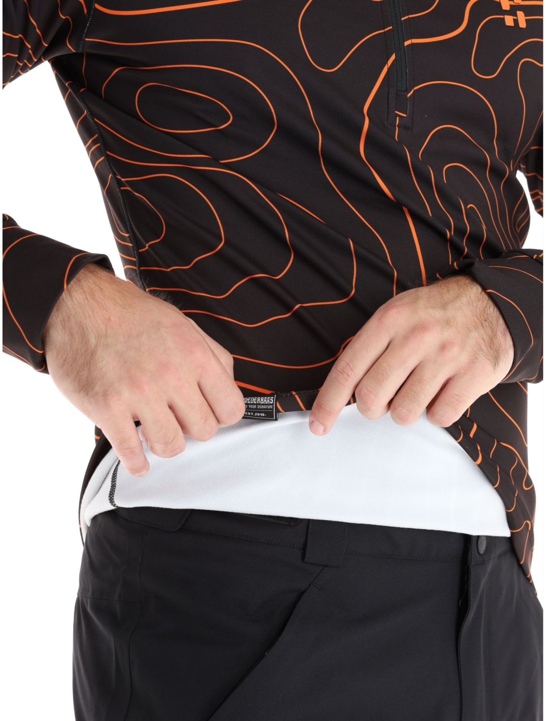 Poederbaas, Maps jersey hombres Black Orange naranja, negro 