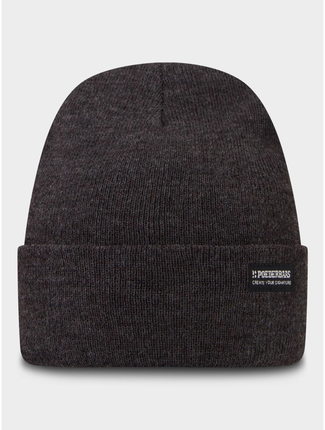 Poederbaas, Park Beanie gorro unisex Antracite gris 