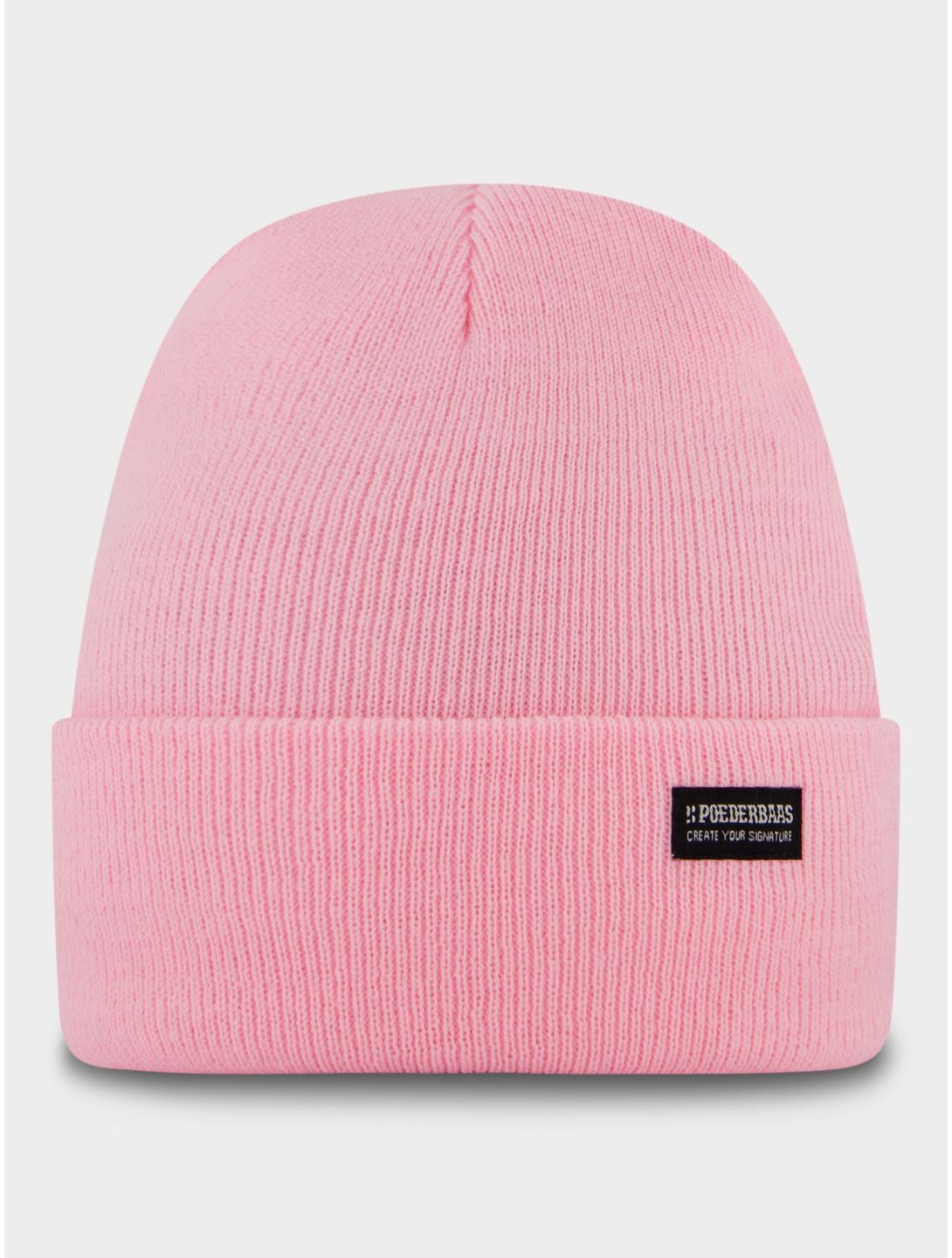 Poederbaas, Park Beanie gorro unisex Baby Pink rosa 