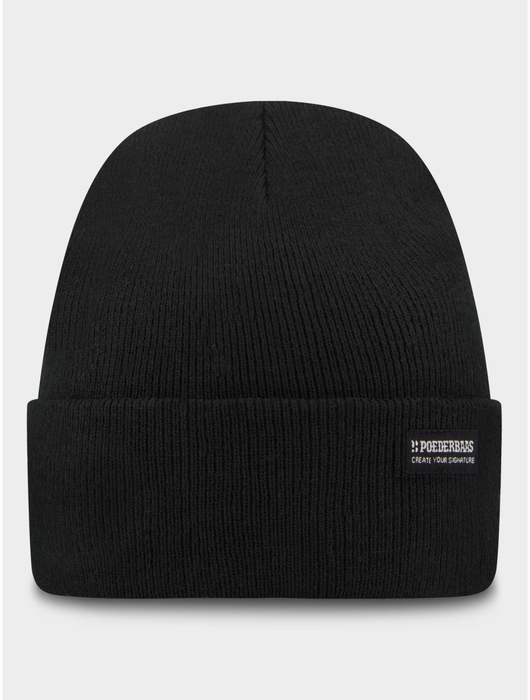 Poederbaas, Park Beanie gorro unisex Black negro 