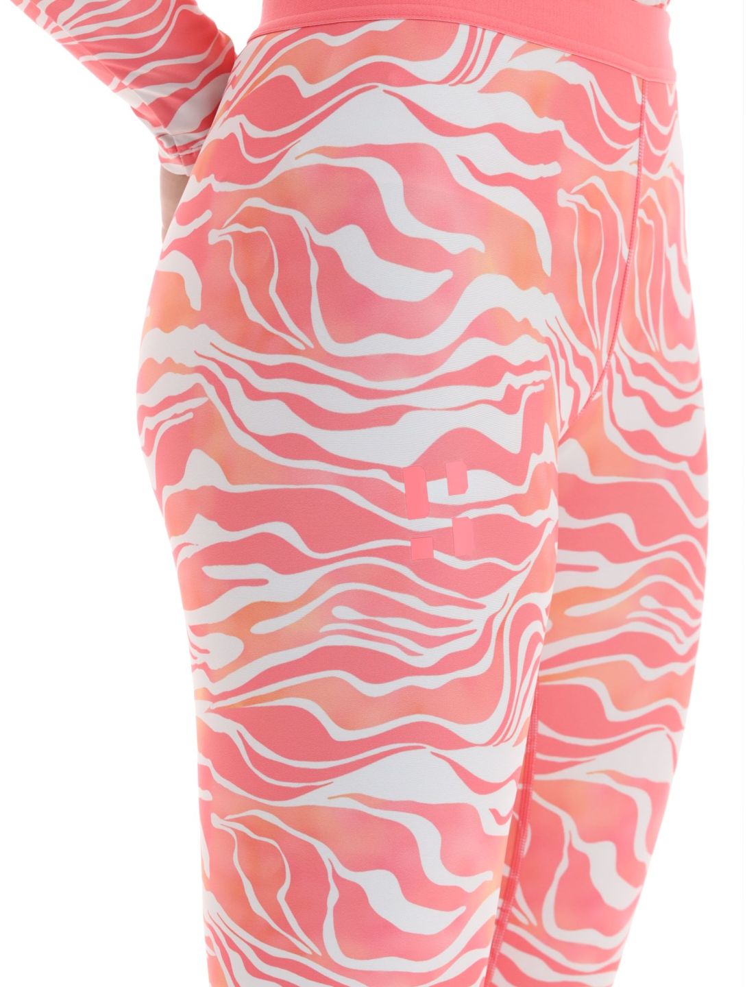 Poederbaas, Thermo Animal pantalón termoactivo mujeres Zebra Pink rosa 