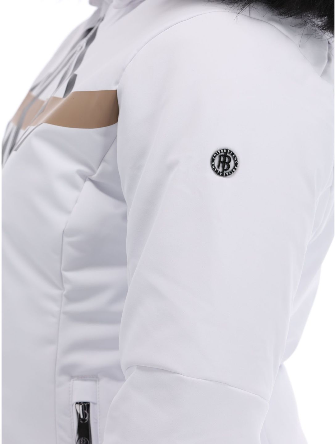 Poivre Blanc, Active Line W23-0800-WO/P chaqueta de esquí mujeres Print White blanco 