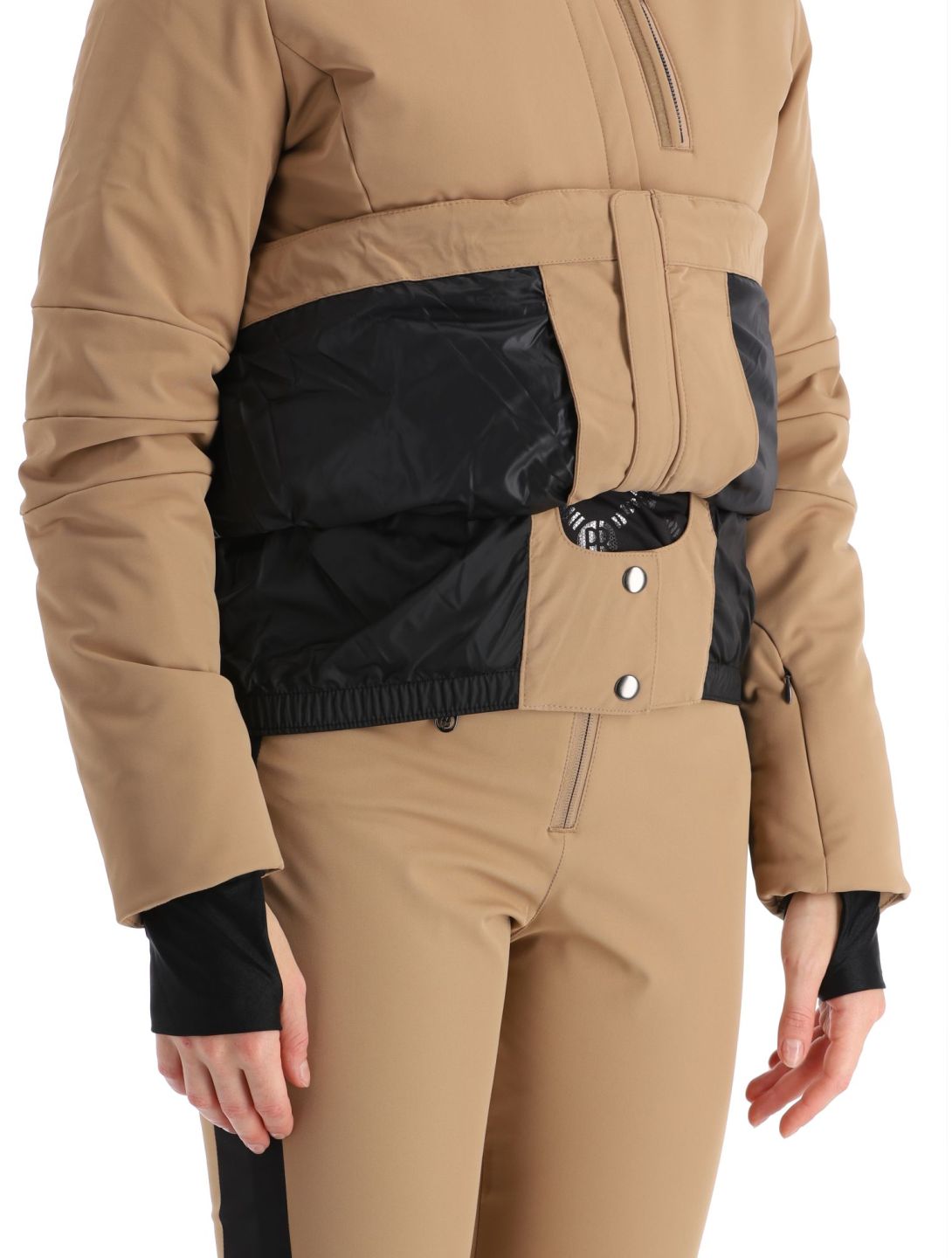 Poivre Blanc, Active Line W23-0802-WO chaqueta de esquí mujeres Almond Brown marrón 