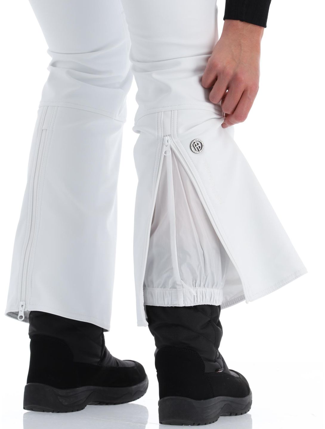 Poivre Blanc, Active Line W23-1121-WO pantalones de esquí softshell mujeres White blanco 