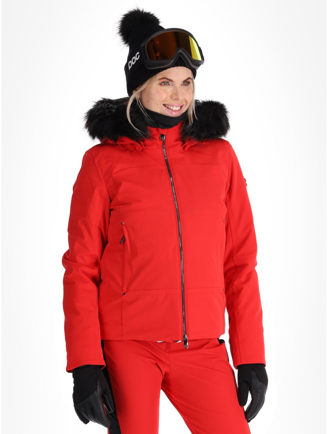 Poivre Blanc, Luxe Sport 24PBH0800/WO chaqueta de esquí mujeres Scarlet Red rojo 