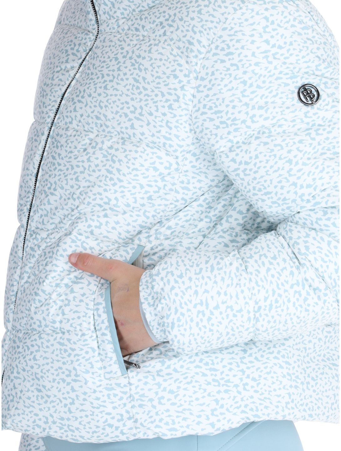 Poivre Blanc, Luxe Sport 24PBH1200/WO chaqueta de esquí mujeres Jaguar Off Blue azul, blanco 