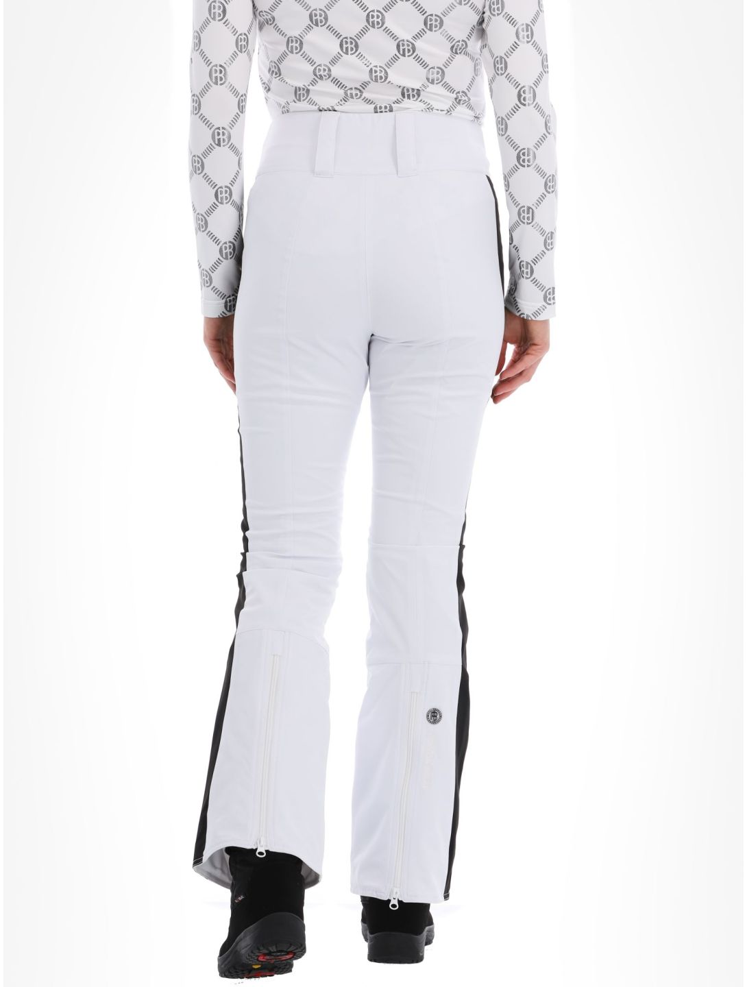 Poivre Blanc, Luxe Sport Line W23-0822-WO pantalones de esquí softshell mujeres White / Black blanco, negro 