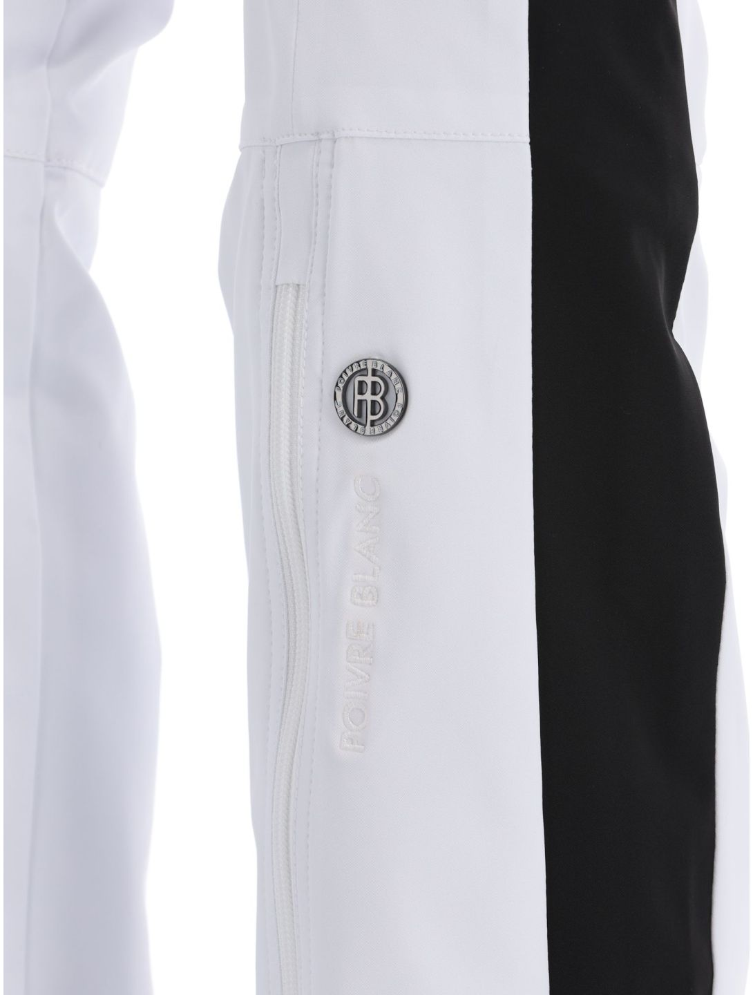 Poivre Blanc, Luxe Sport Line W23-0822-WO pantalones de esquí softshell mujeres White / Black blanco, negro 