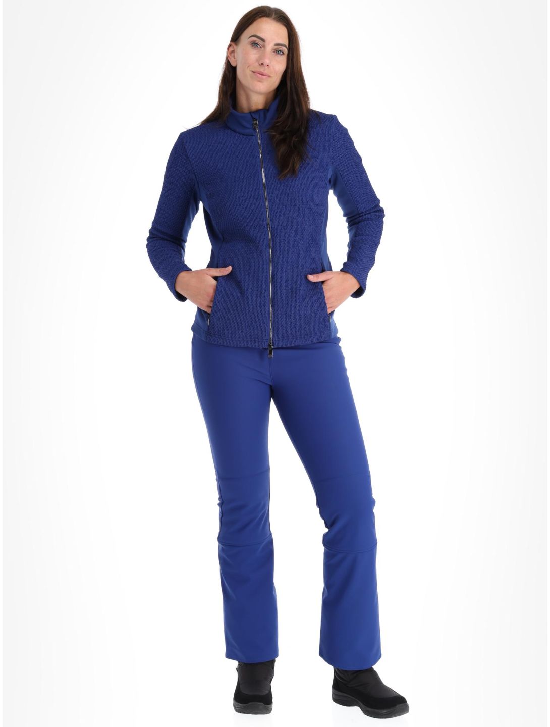 Poivre Blanc, Luxe Sport Line W23-1603-WO/S chaleco mujeres Smock Infinity Blue azul 