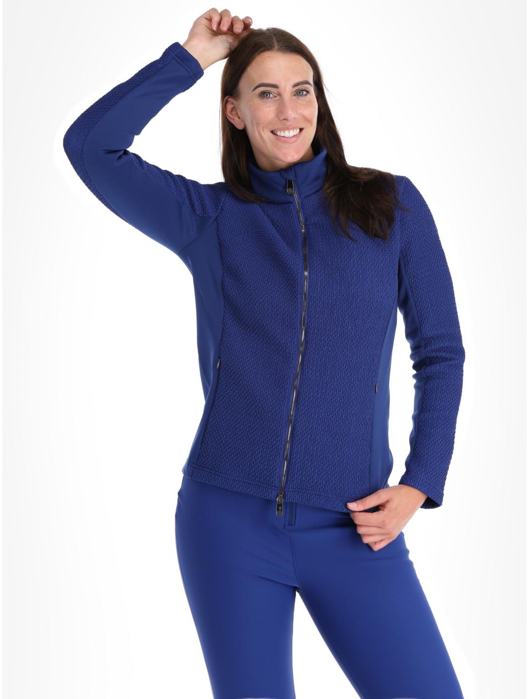 Poivre Blanc, Luxe Sport Line W23-1603-WO/S chaleco mujeres Smock Infinity Blue azul 