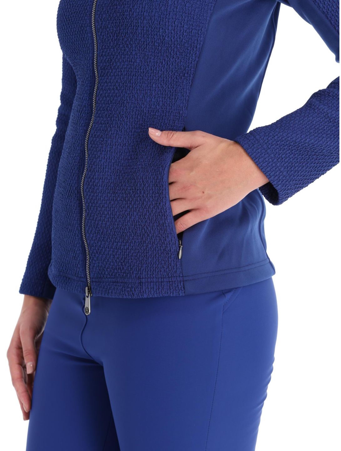 Poivre Blanc, Luxe Sport Line W23-1603-WO/S chaleco mujeres Smock Infinity Blue azul 