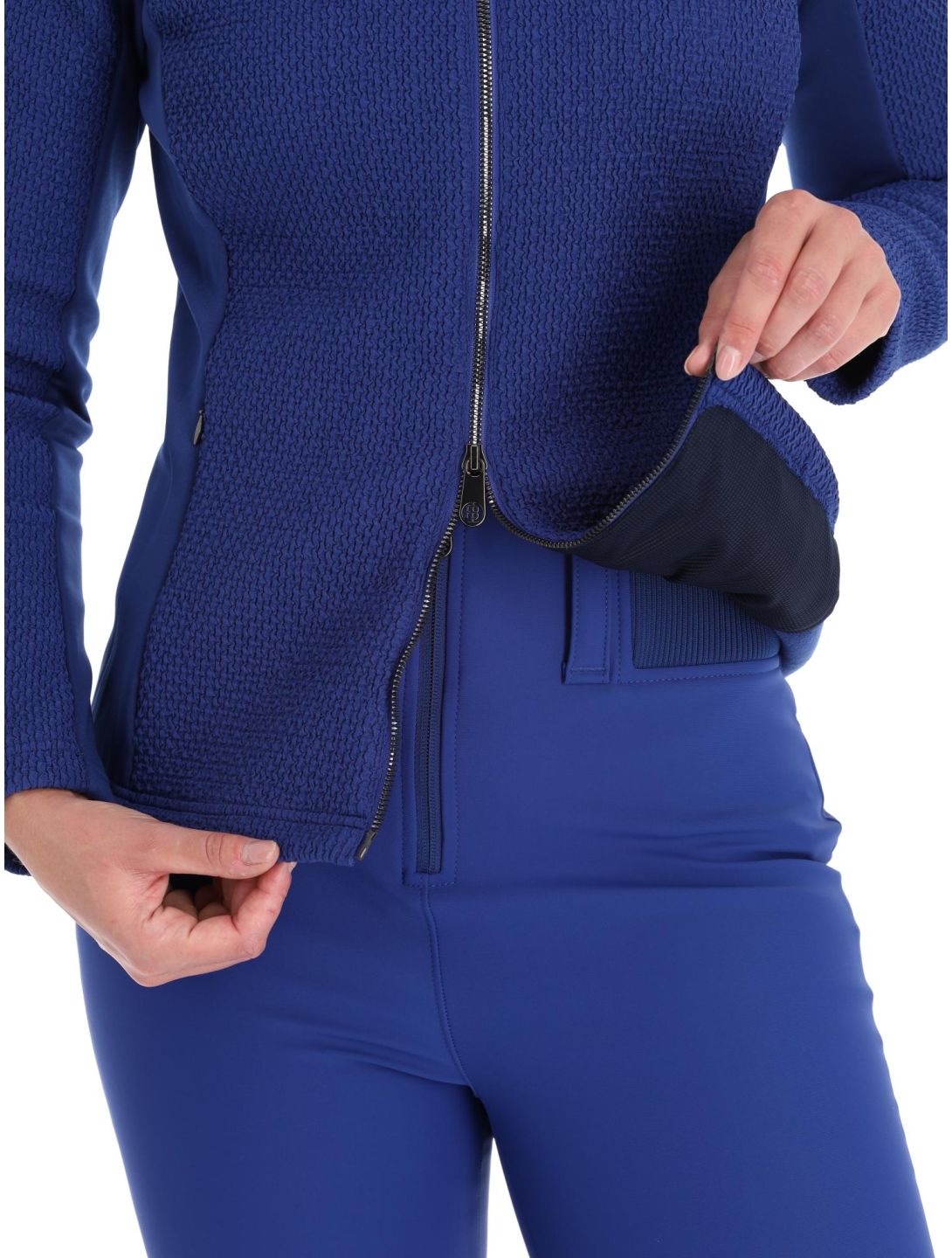 Poivre Blanc, Luxe Sport Line W23-1603-WO/S chaleco mujeres Smock Infinity Blue azul 