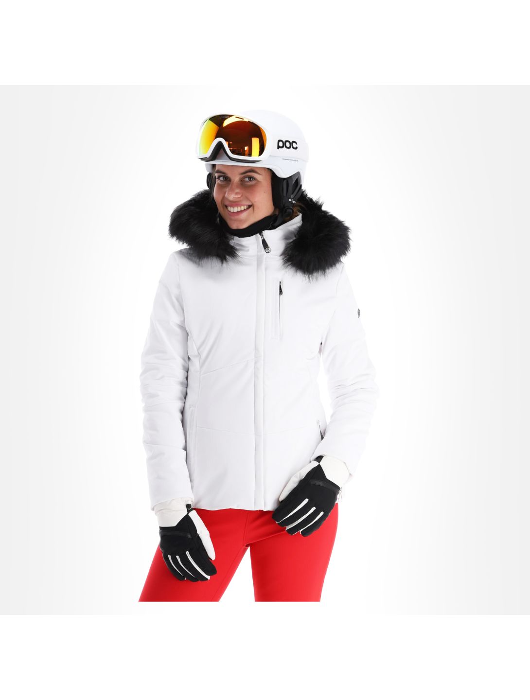 Poivre Blanc, Stretch Ski Jacket chaqueta de esquí mujeres blanco 