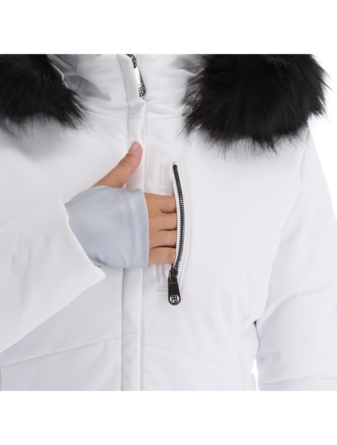 Poivre Blanc, Stretch Ski Jacket chaqueta de esquí mujeres blanco 