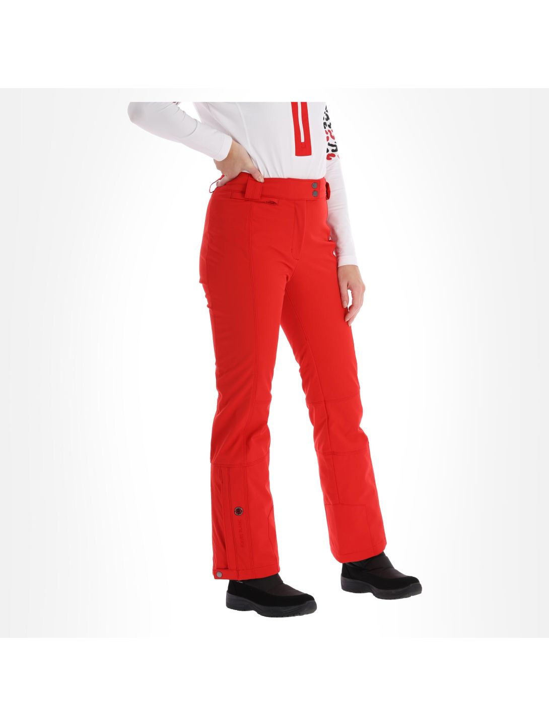 Poivre Blanc, Stretch Ski Pants pantalones de esquí mujeres scarlet rojo 