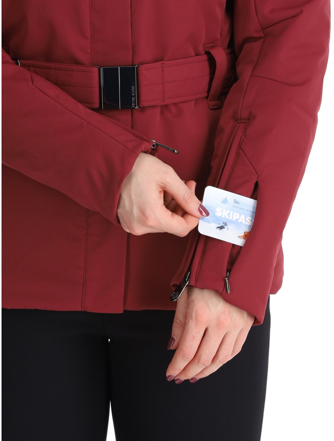 Poivre Blanc, Traditional 24PBH0801/WO chaqueta de esquí mujeres Burgundy Red rojo 