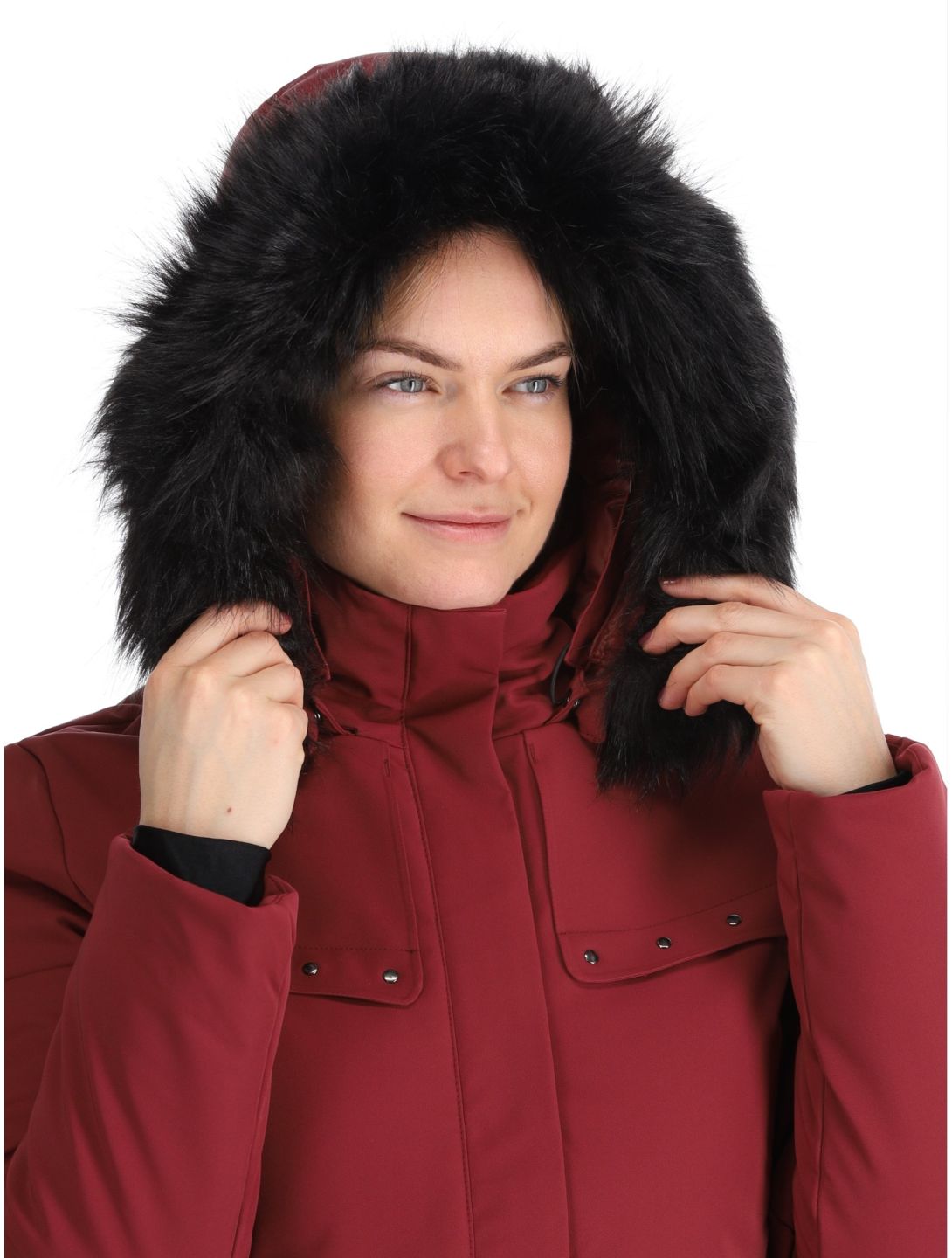 Poivre Blanc, Traditional 24PBH0801/WO chaqueta de esquí mujeres Burgundy Red rojo 