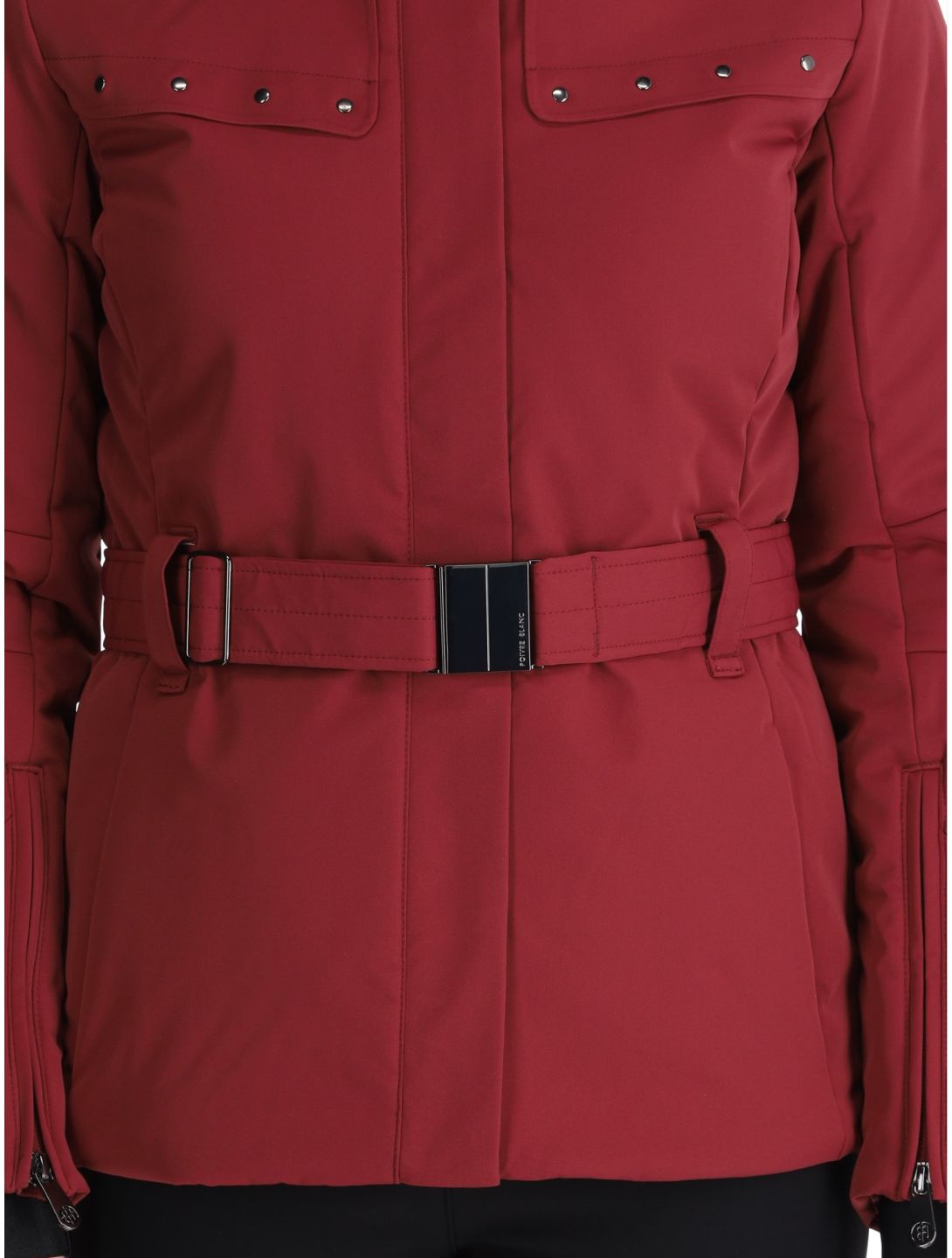 Poivre Blanc, Traditional 24PBH0801/WO chaqueta de esquí mujeres Burgundy Red rojo 