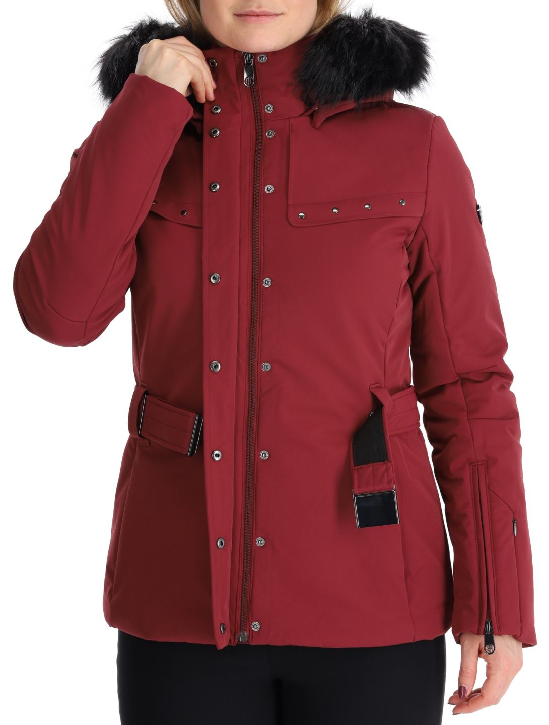 Poivre Blanc, Traditional 24PBH0801/WO chaqueta de esquí mujeres Burgundy Red rojo 