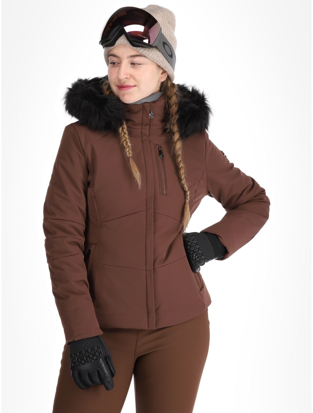 Poivre Blanc, Traditional 24PBH0802/WO chaqueta de esquí mujeres Choco Brown marrón 