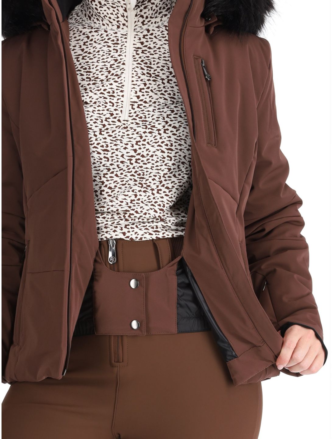 Poivre Blanc, Traditional 24PBH0802/WO chaqueta de esquí mujeres Choco Brown marrón 