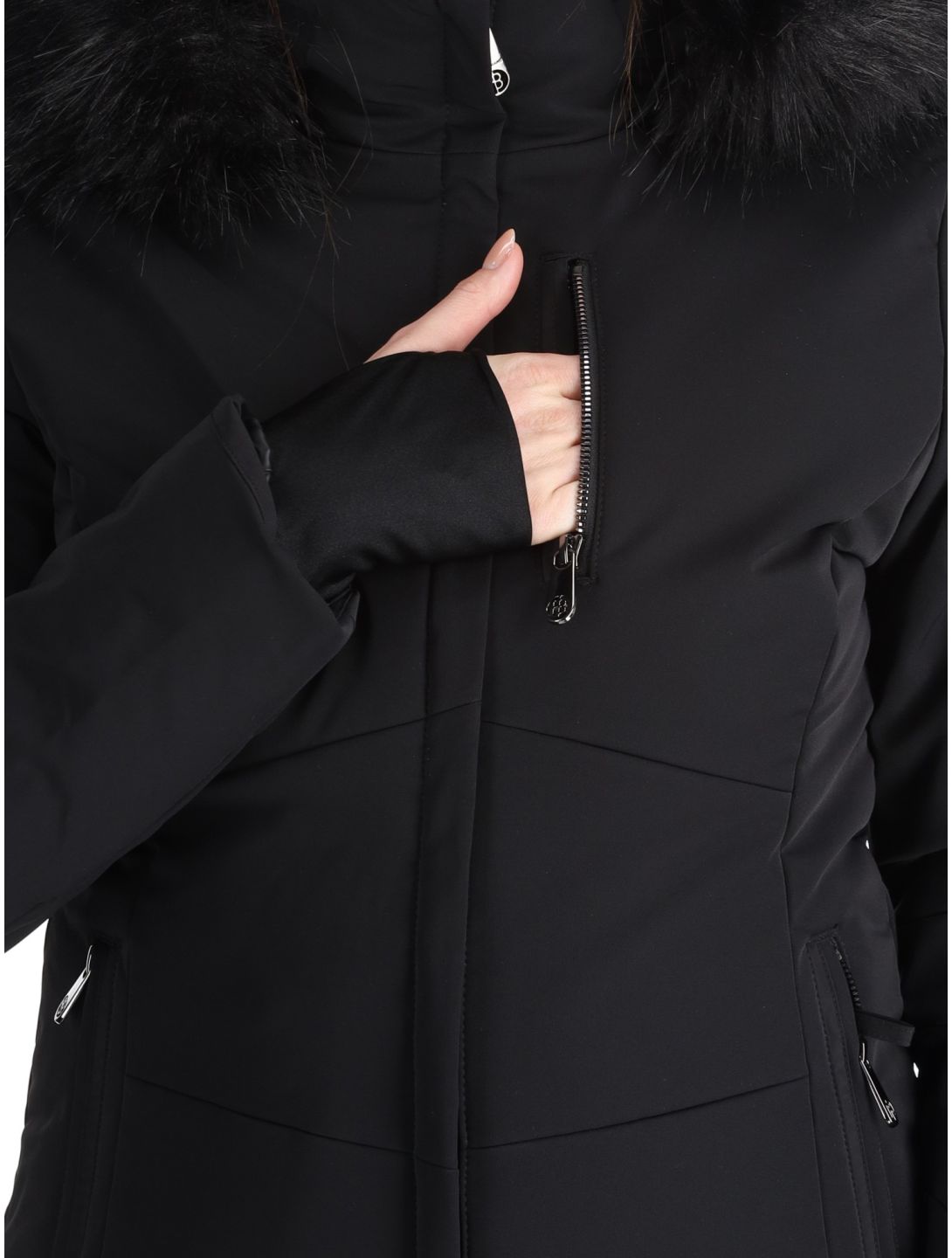 Poivre Blanc, Traditional 24PBH0802/WO chaqueta de esquí mujeres Black negro 