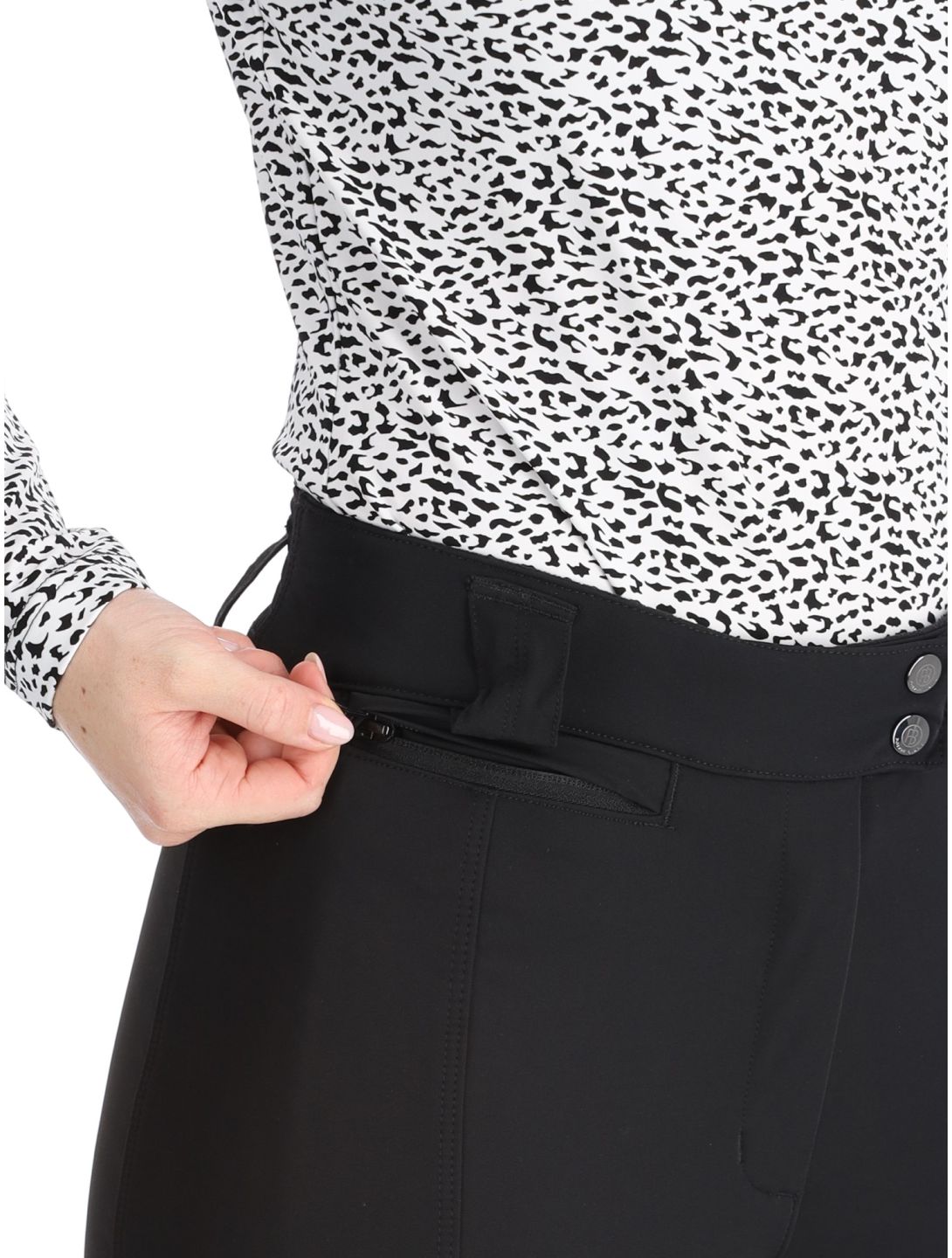 Poivre Blanc, Traditional 24PBH0820/WO pantalones de esquí mujeres Black negro 