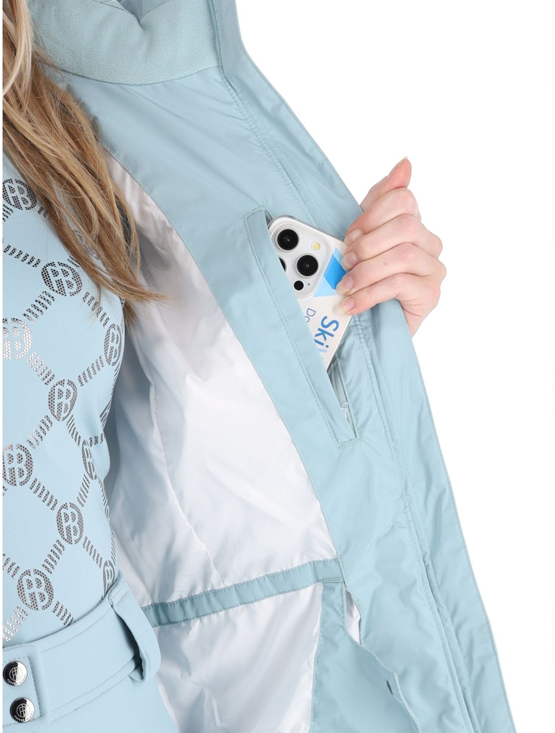 Poivre Blanc, Traditional 24PBH1002/WO chaqueta de esquí mujeres Aloe Blue azul 