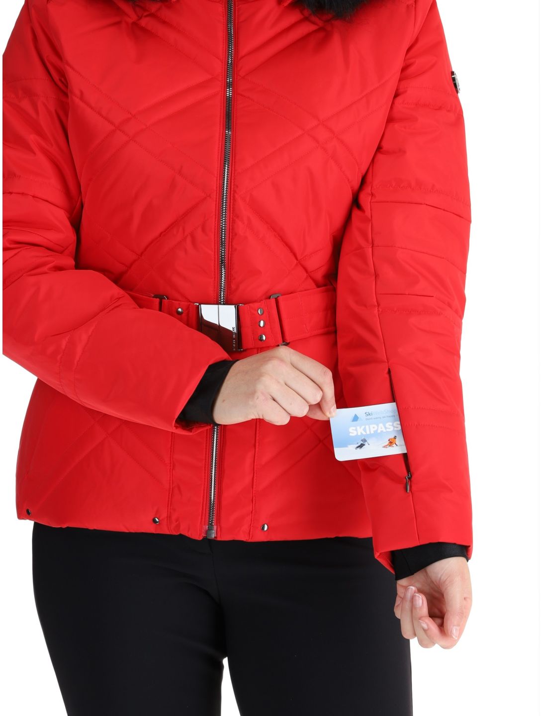 Poivre Blanc, Traditional 24PBH1003/WO/A chaqueta de esquí mujeres Scarlet Red rojo 