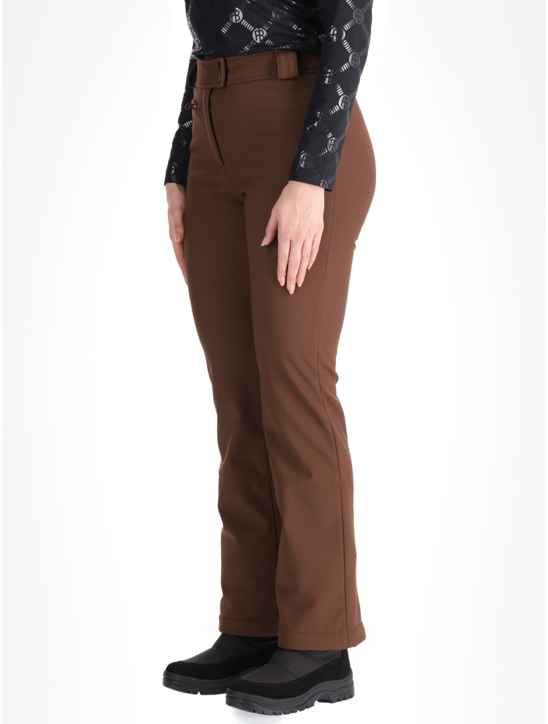 Poivre Blanc, Traditional 24PBH1120/WO/A pantalones de esquí softshell mujeres Choco Brown marrón 