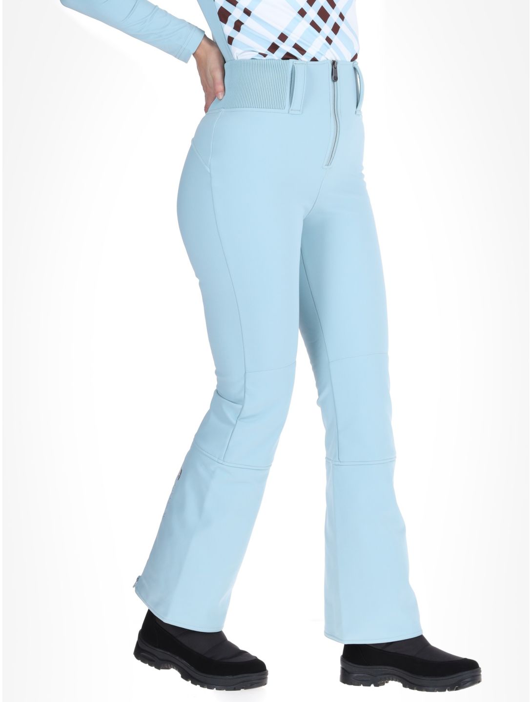 Poivre Blanc, Traditional 24PBH1121/WO/A pantalones de esquí softshell mujeres Aloe Blue azul 