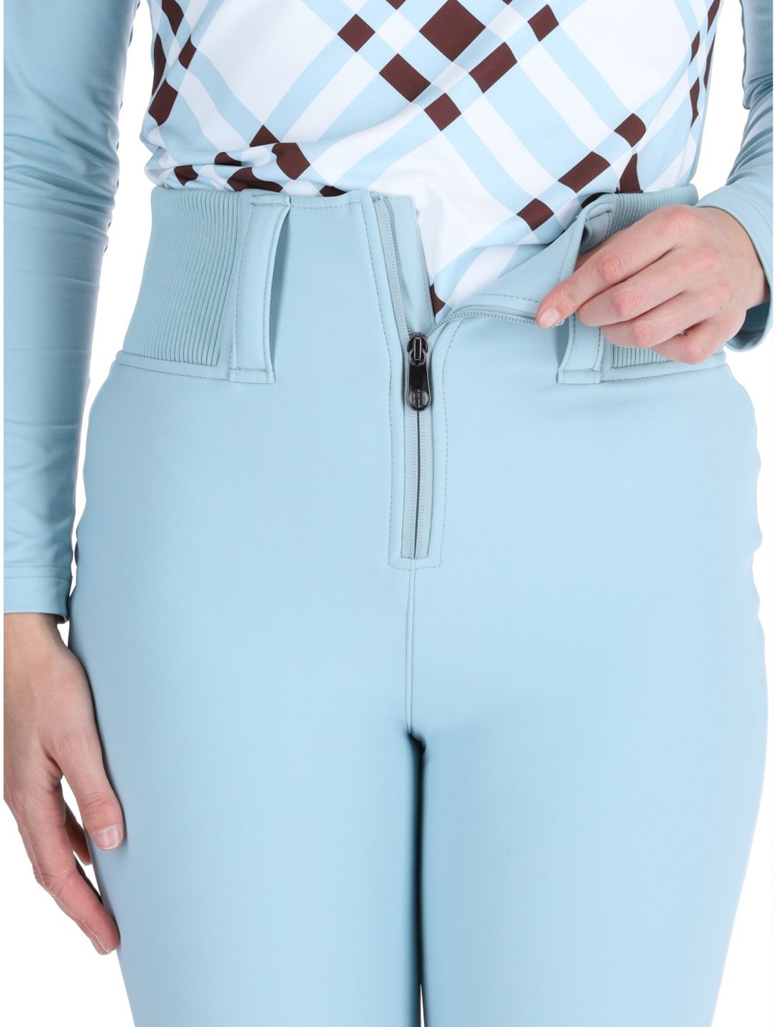 Poivre Blanc, Traditional 24PBH1121/WO/A pantalones de esquí softshell mujeres Aloe Blue azul 