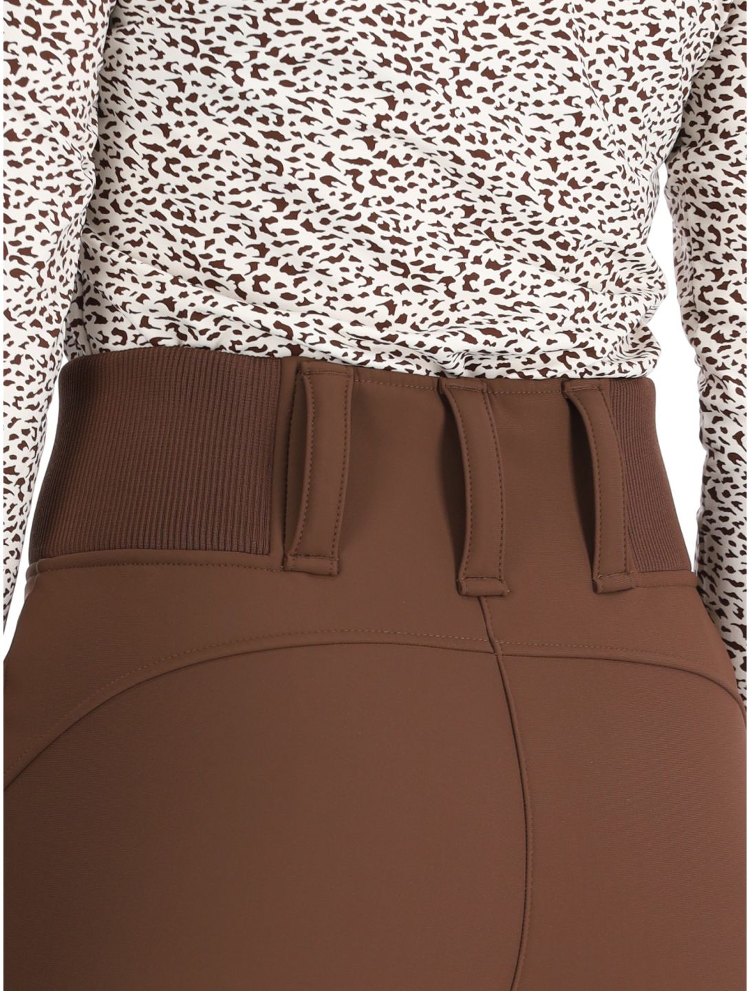 Poivre Blanc, Traditional 24PBH1121/WO/A pantalones de esquí softshell mujeres Choco Brown marrón 