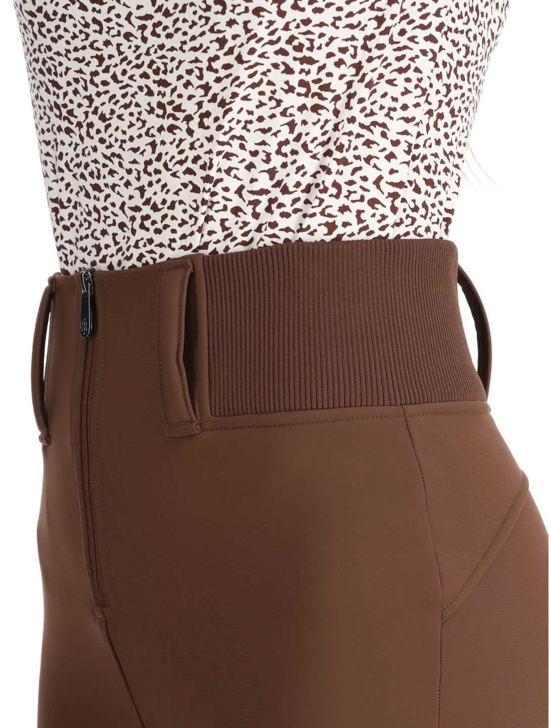 Poivre Blanc, Traditional 24PBH1121/WO/A pantalones de esquí softshell mujeres Choco Brown marrón 