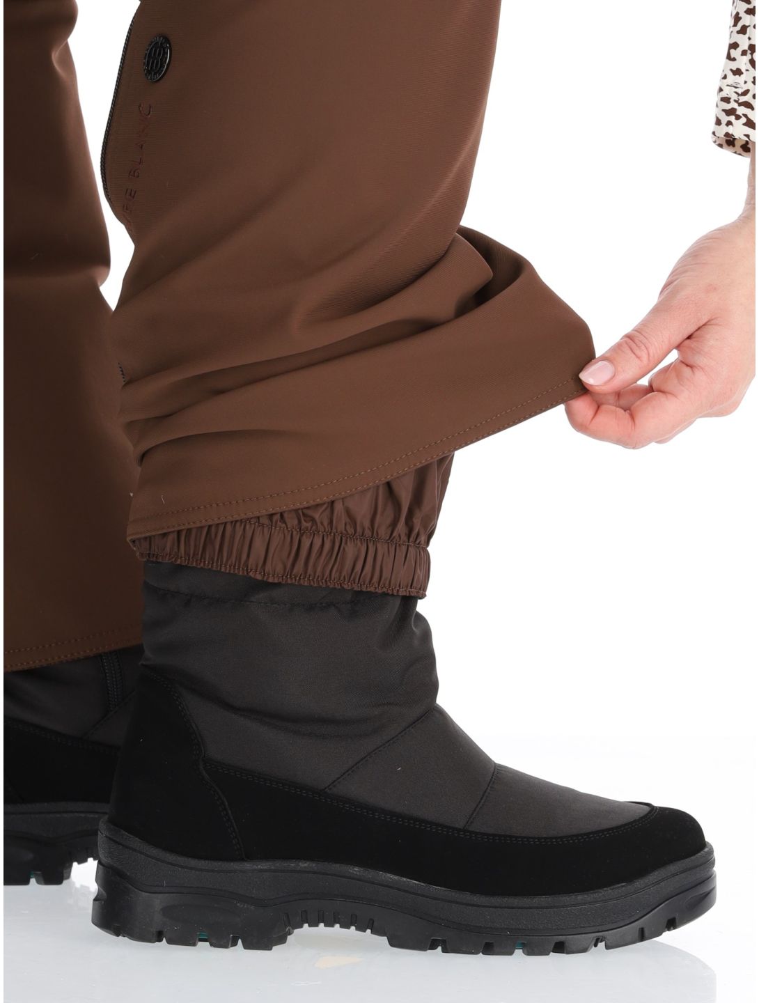 Poivre Blanc, Traditional 24PBH1121/WO/A pantalones de esquí softshell mujeres Choco Brown marrón 