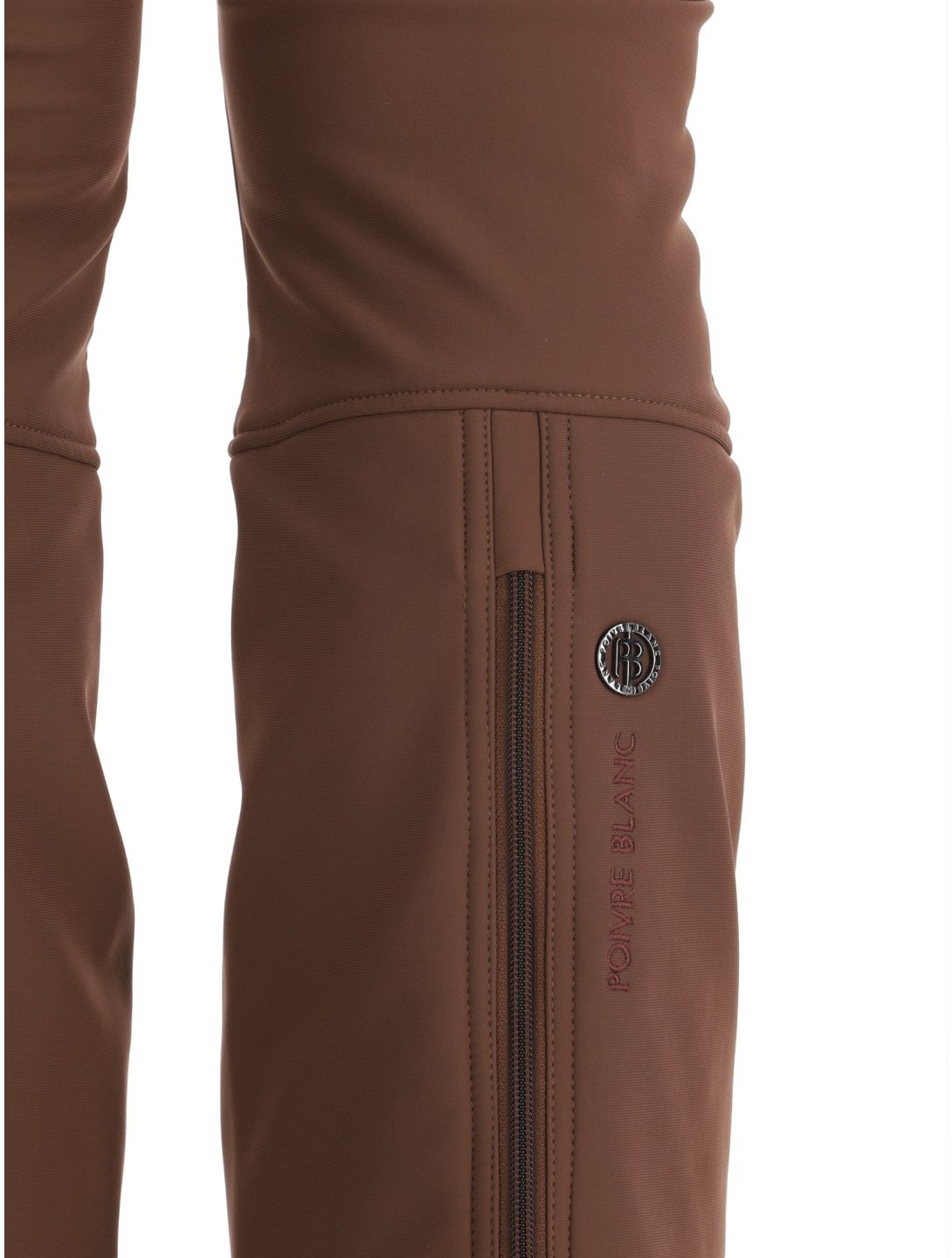 Poivre Blanc, Traditional 24PBH1121/WO/A pantalones de esquí softshell mujeres Choco Brown marrón 